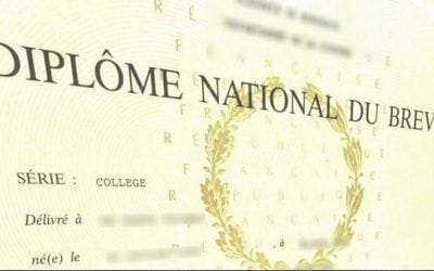 Information : report Brevet des collèges 2019