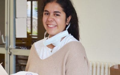 “Ce confinement a été l’occasion pour moi de vivre  à  la   française pendant deux mois” Claudia MELENDEZ, volontaire péruvienne  à  La   Ville Davy