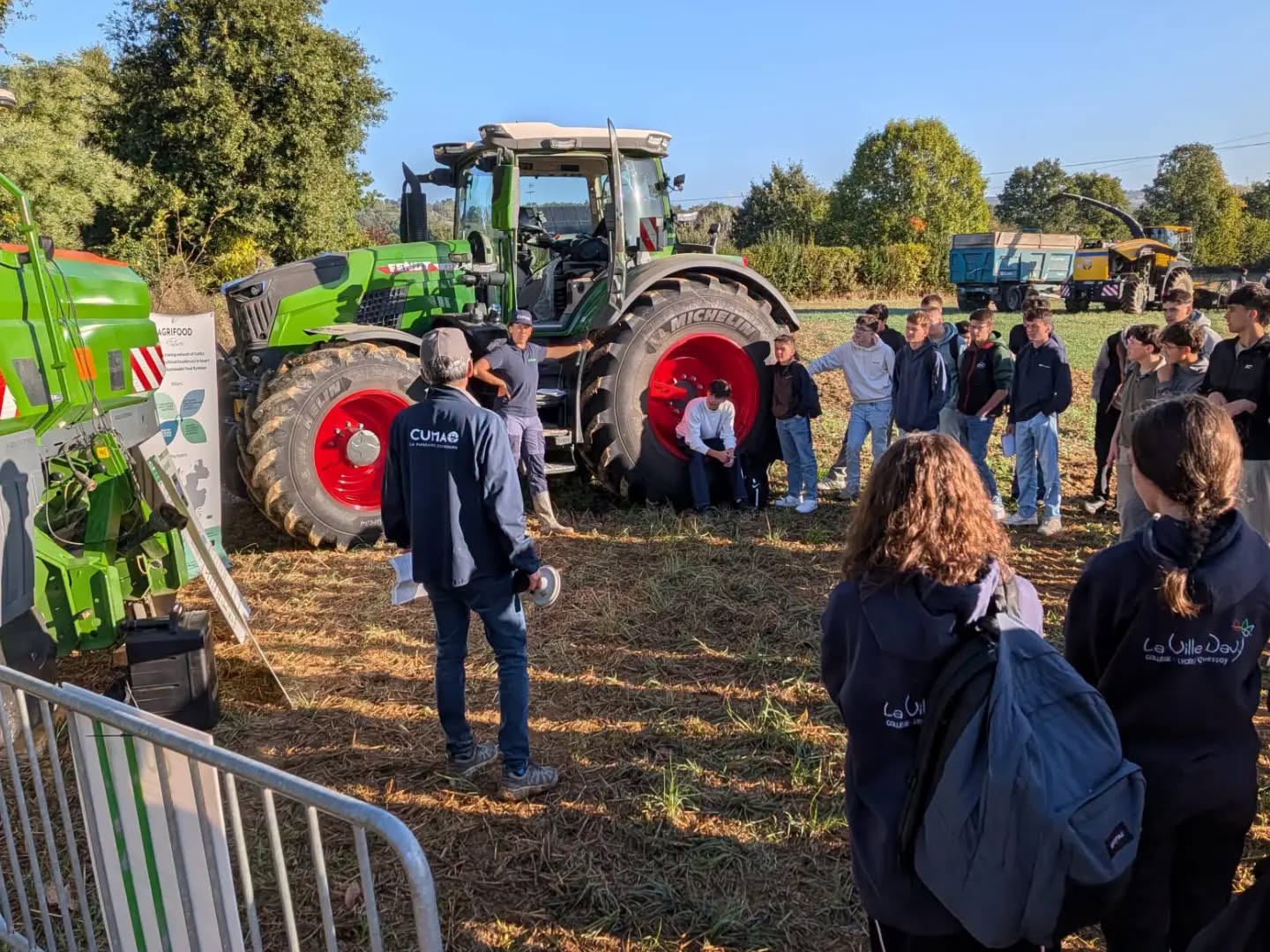 Des élèves de <span> la </span> filière agricole participent aux MécaÉcoles